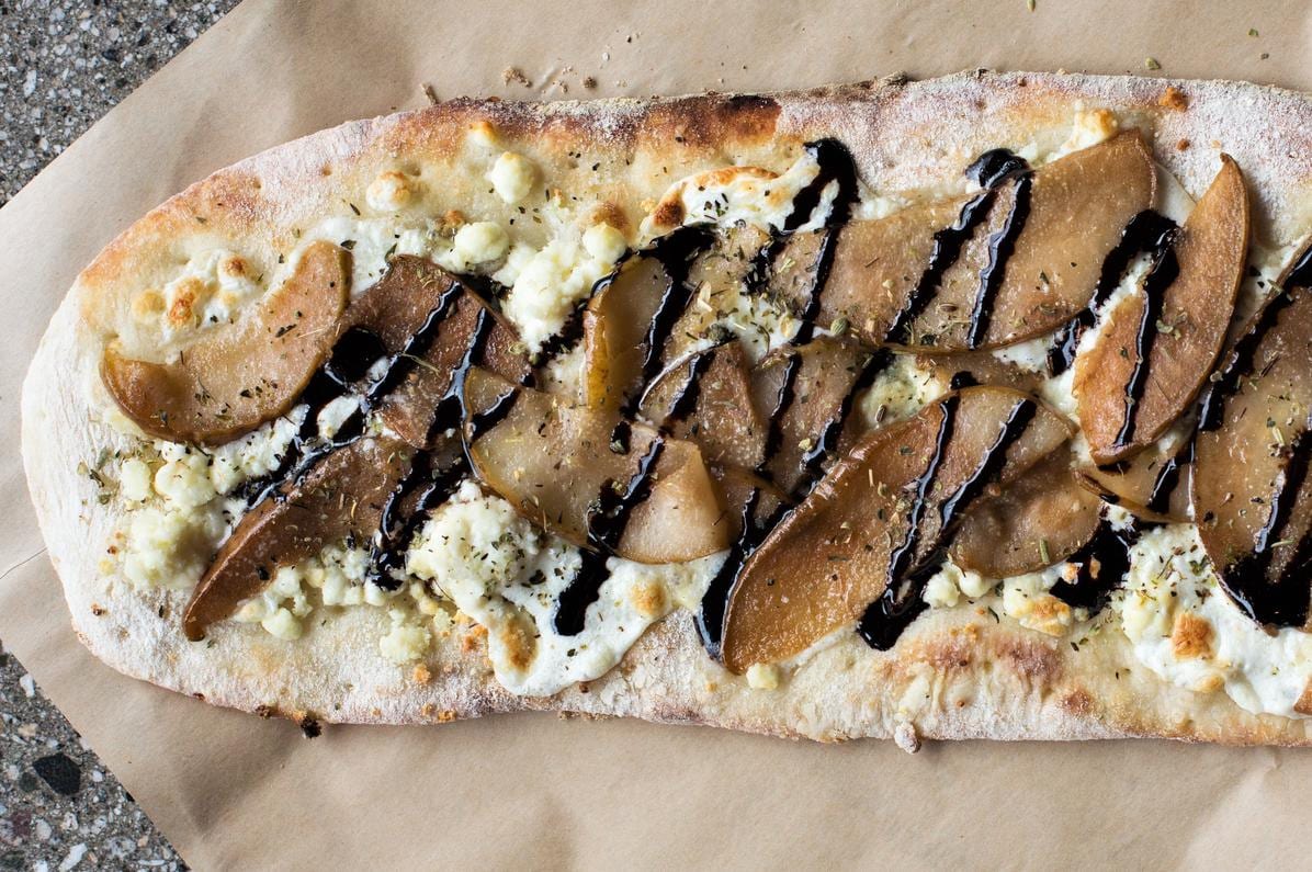 Pear & Four Cheese Flatbread.