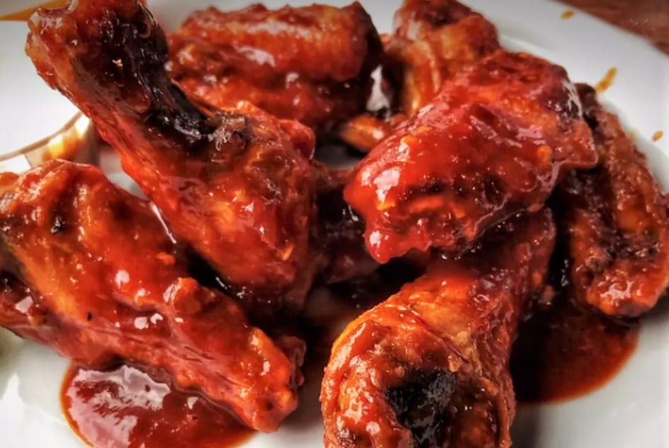 BBQ Chicken Wings.