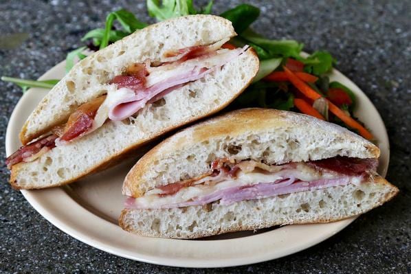 Turkey Club Sandwich.