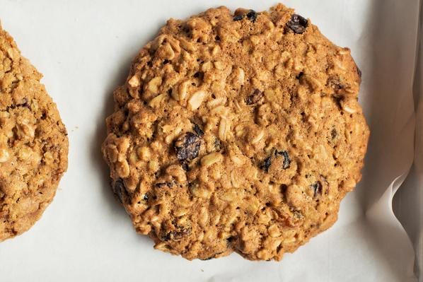 Large Oatmeal Raisin Cookie.