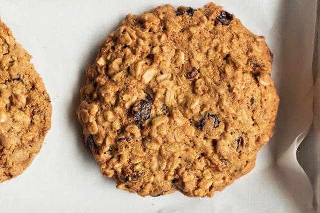 Large Oatmeal Raisin Cookie.