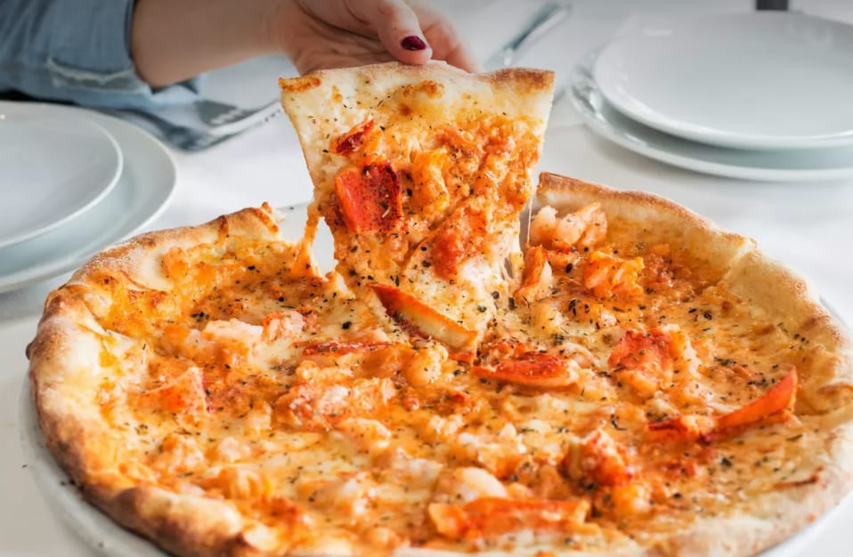 Lobster Pizza 12".