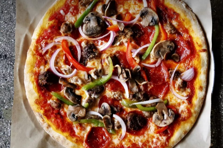 The Works Pizza - NY 12".