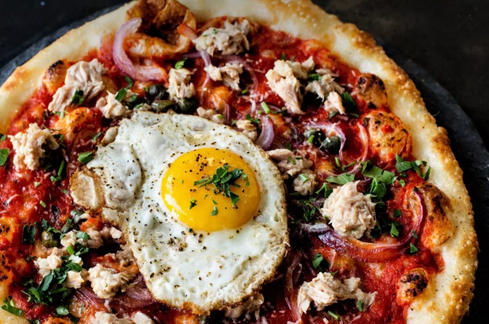 Tonno Pizza 20".