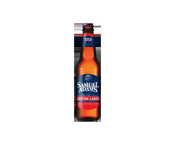 Sam Adams Beer.